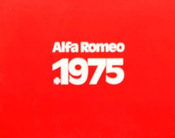 Alfa Romeo Alfetta Alfasud Modelprogramm 1975 Presskit with Photos (0482)